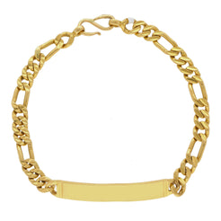 22K Yellow Gold Men Fashinable Bracelet - Virani Jewelers