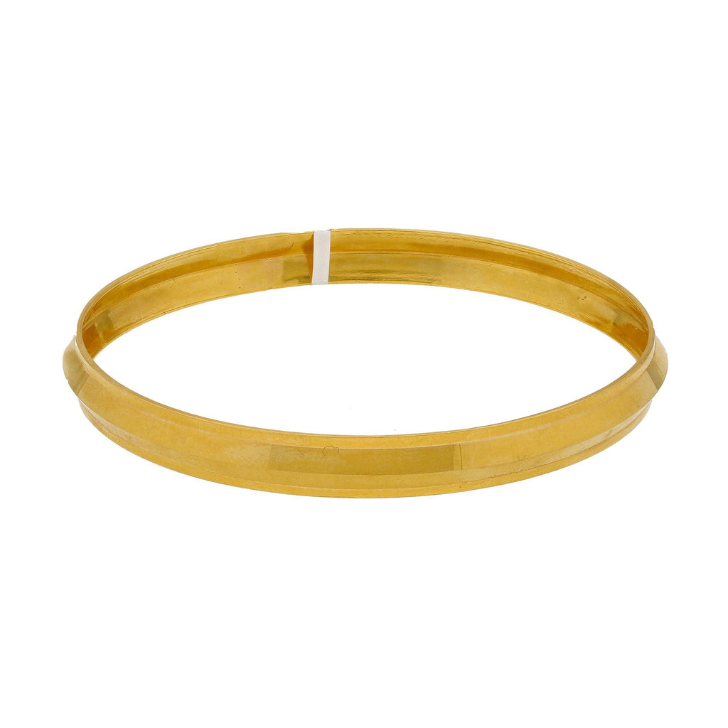 22K Yellow Gold Men's Kada Bangle, 30.1 Grams - Virani Jewelers | 


This classic 22K yellow gold men’s Kada bangle is the ideal piece to transition your sleek mas...