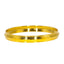 22K Yellow Gold Men's Kada Bangle - Virani Jewelers