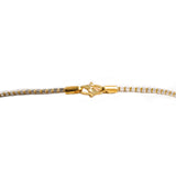 22K Multi Tone Gold Chain W/ Textured Balls & Draped Rounded Column-Bead Strands - Virani Jewelers |  22K Multi Tone Gold Chain W/ Textured Balls & Draped Rounded column-Bead Strands, 15.9 Grams...