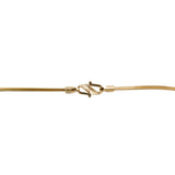 22K Multi Tone Gold Chain W/ Striped Bicone Beads & Draped Link Chains - Virani Jewelers |  22K Multi Tone Gold Chain W/ Striped Bicone Beads & Draped Link Chains for women. This elega...