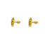 22K Yellow Gold Necklace & Stud Earrings Set W/ Rubies & Sapphires on Large Flower Pendants - Virani Jewelers
