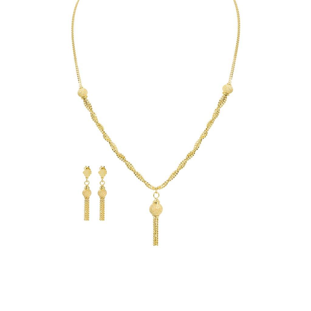 Stories Multi Charm Necklace (Gold)