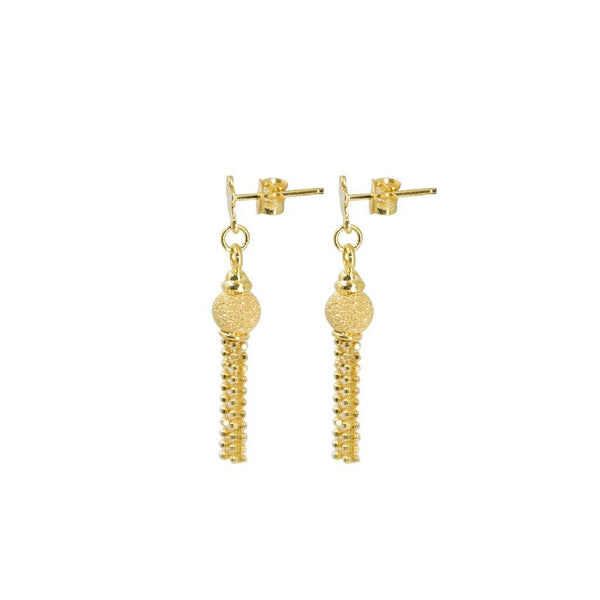 Buy Antique Gold Plated Gavya Pendant Earrings Set | Tarinika