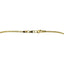 22K Yellow Gold Necklace & Earrings Set W/ Roped Beaded Chain & Tassel Pendants - Virani Jewelers