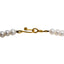 22K Yellow Gold Pearl Necklace & Earrings Set W/ Pearls, CZ Gems & Round Eyelet Accents - Virani Jewelers