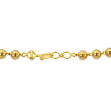 An image of the hook clasp on the glamorous 22K gold necklace from Virani Jewelers. | Show off your glamorous side with this dazzling 22K gold necklace set from Virani Jewelers!

Made...
