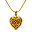 22K Gold Queen of Hearts Pendant - Virani Jewelers