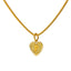 22K Yellow Gold Perforated "P" Pendant - Virani Jewelers