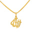 22K Yellow Gold Amal Pendant