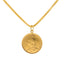 22K Yellow Gold Britanniar Regina Pendant