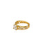 22K Gold Aesha Minimal Ring w/ CZ Stones - Virani Jewelers