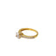 22K Gold Dayita Minimal Ring w/ CZ Stones - Virani Jewelers
