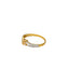 22K Gold & CZ Stone Mishka Minimal Ring - Virani Jewelers