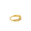 22K Yellow & White Gold Two Layer Beaded Ring - Virani Jewelers