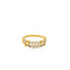 22K Yellow & White Gold Two Layer Beaded Ring - Virani Jewelers