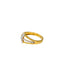 22K Yellow & White Gold Love Layers Ring - Virani Jewelers