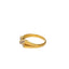 22K Yellow Gold Five Point Ring w/ CZ Stones - Virani Jewelers