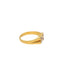 22K Yellow Gold Five Point Ring w/ CZ Stones - Virani Jewelers
