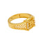 22K Yellow Gold Men's "Om" Ring (7.4 grams)