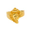 22K Yellow Gold Men's Ganesh Ring (11.6 grams)