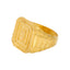 22K Yellow Gold Rustic Men's Ring (10.7 grams)