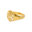 22K Yellow Gold Men's Magi Ring