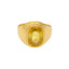 22K Yellow Gold & Sapphire Men's Ring