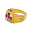 22K Yellow Gold Men's Sacred Stones Ring (10.2 grams)