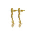 22K Yellow Gold Set Necklace & Earrings W/ Rubies, Emeralds, Pearls and CZ on Chandelier Laxmi Pendant - Virani Jewelers