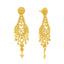 22K Gold Divya Chandelier Jewelry Set - Virani Jewelers