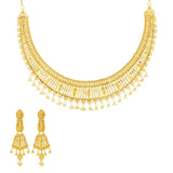 22K Gold Grace Jewelry Set - Virani Jewelers | 
Bring life to any look with the 22K Gold Grace Jewelry Set from Virani Jewelers. This simple and...