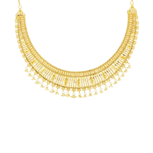 22K Gold Grace Jewelry Set - Virani Jewelers | 
Bring life to any look with the 22K Gold Grace Jewelry Set from Virani Jewelers. This simple and...