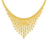 22K Gold Indian Flora Necklace - Virani Jewelers | 
The 22K Gold Indian Flora Necklace from Virani Jewelers looks great with any outfit. This beauti...