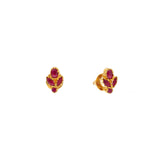 22K Yellow Gold & Ruby Necklace Set | 


This unique 22K Indian gold necklace and earring set is decked out with vibrant rubies that wi...