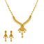 22K Yellow Gold Classic Indian Jewelry Set - Virani Jewelers