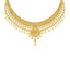 22K Yellow Gold Necklace & Earrings Set w/ Light fixture collar - Virani Jewelers