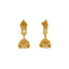 22K Yellow Gold Filigree Necklace w/ Jhumka Set - Virani Jewelers