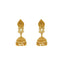 22K Yellow Gold Filigree Necklace w/ Jhumka Set - Virani Jewelers