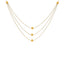 22K Multi Gold Singapore Beautiful Chain W/ Length 16inches - Virani Jewelers