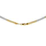 22K Multi Gold Singapore Dazzling Chain W/ Length 16inches - Virani Jewelers | 


Gift yourself a contemporary design that complements your ethnic wear as beautifully as ever. ...