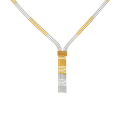 22K Multi Gold Singapore Dazzling Chain W/ Length 16inches - Virani Jewelers