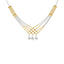 22K Multi Gold Singapore Stunning Chain W/ Length 16inches - Virani Jewelers