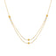 22K Multi Gold Singapore Lightweight Chain W/ Length 16inches - Virani Jewelers