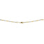 An image of the clasp on a 22K yellow and white gold Lariat necklace from Virani Jewelers