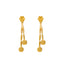 22K Yellow Gold Layered Necklace Set w/ Beads