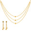 22K Yellow Gold Mishka Singapore Necklace Set