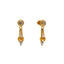 22K Yellow & White Gold Chandelier Singapore Set - Virani Jewelers