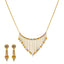 22K Yellow & White Gold Chandelier Singapore Set - Virani Jewelers