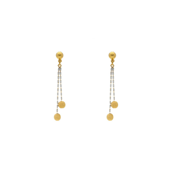 22K Gold Dazzling Singapore set w/ Earrings - Virani Jewelers | 


An uncommon yet alluring design, you are sure to consider this gorgeous and simple 22K gold ne...